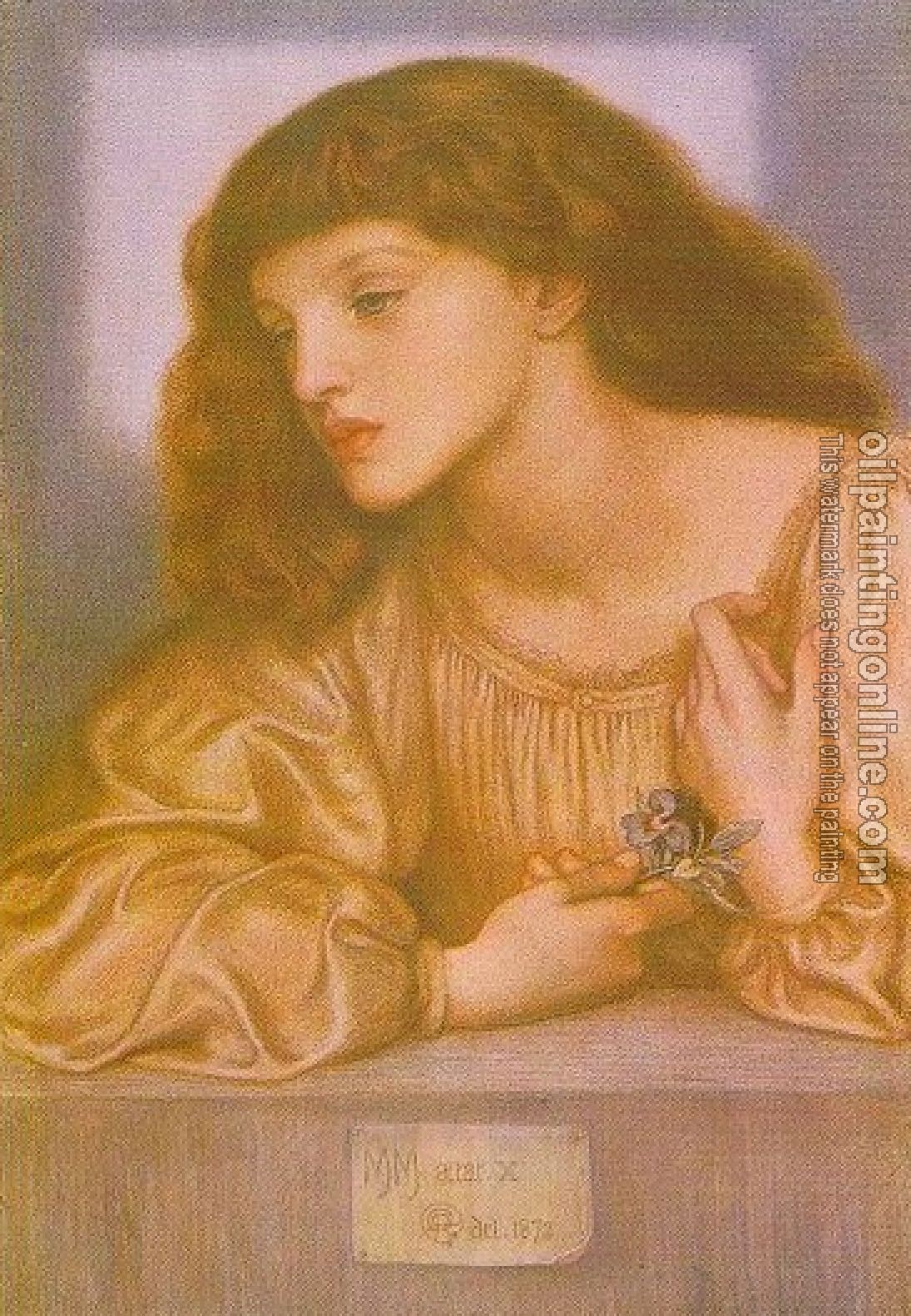 Rossetti, Dante Gabriel - May Morris II